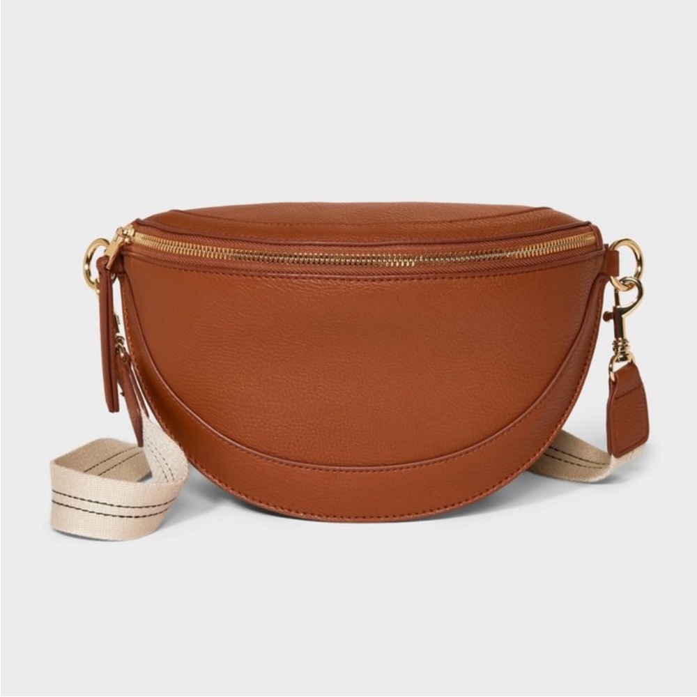 Universal Thread Brown Crescent Crossbody Bag
